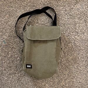 Olive Green insulated lunch bag